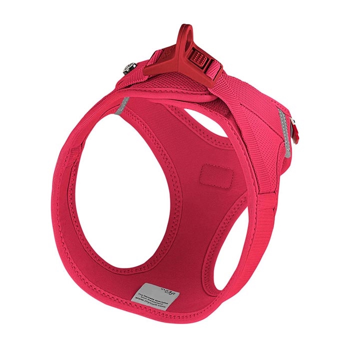 Curli vest sele Clasp Air-Mesh rød back